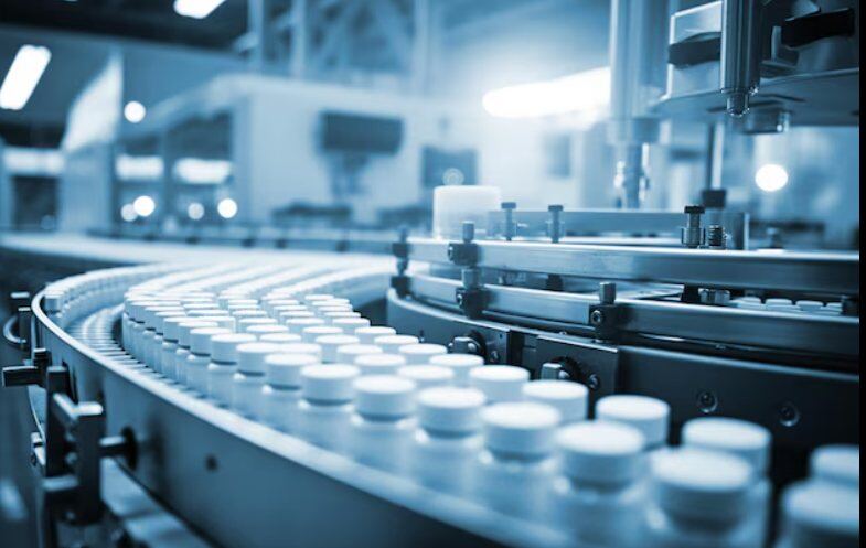 Pharmaceutical production line